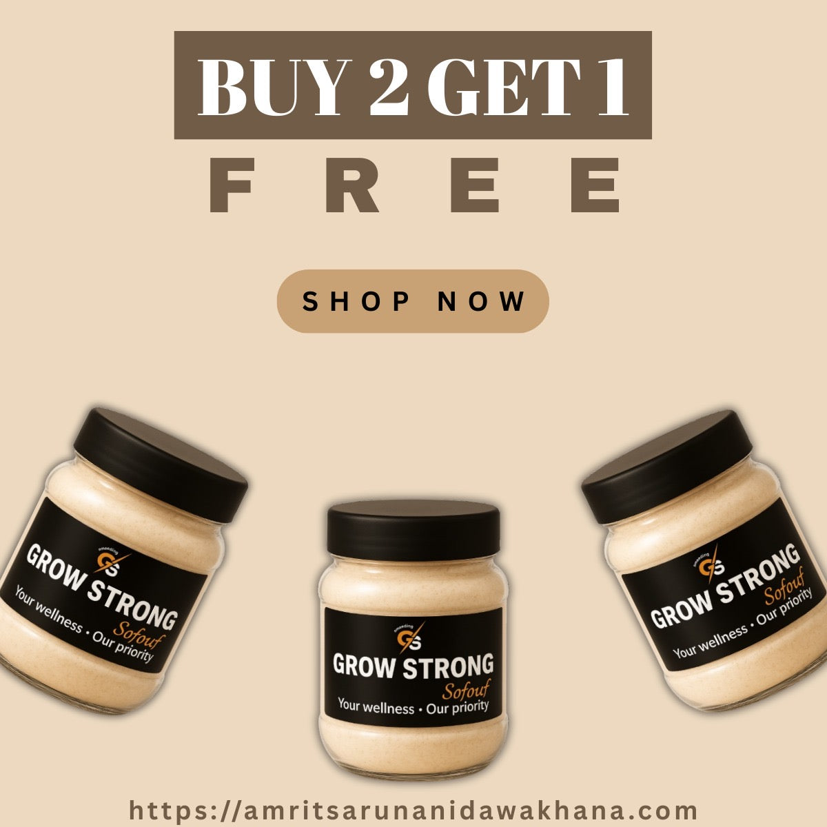 Grow Strong (BUY 2 GET 1 FREE)
